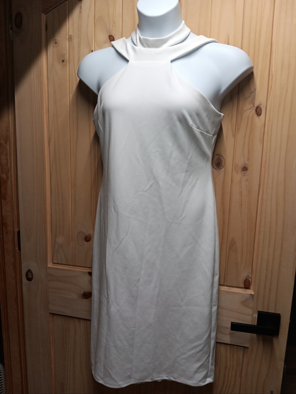 Bebe Halter Midi Dress